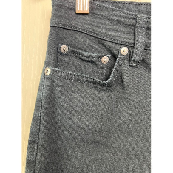 Lauren Ralph Lauren Black Skinny Jeans Women's Size 4 Petite Stretch Denim D16 - Picture 6 of 14